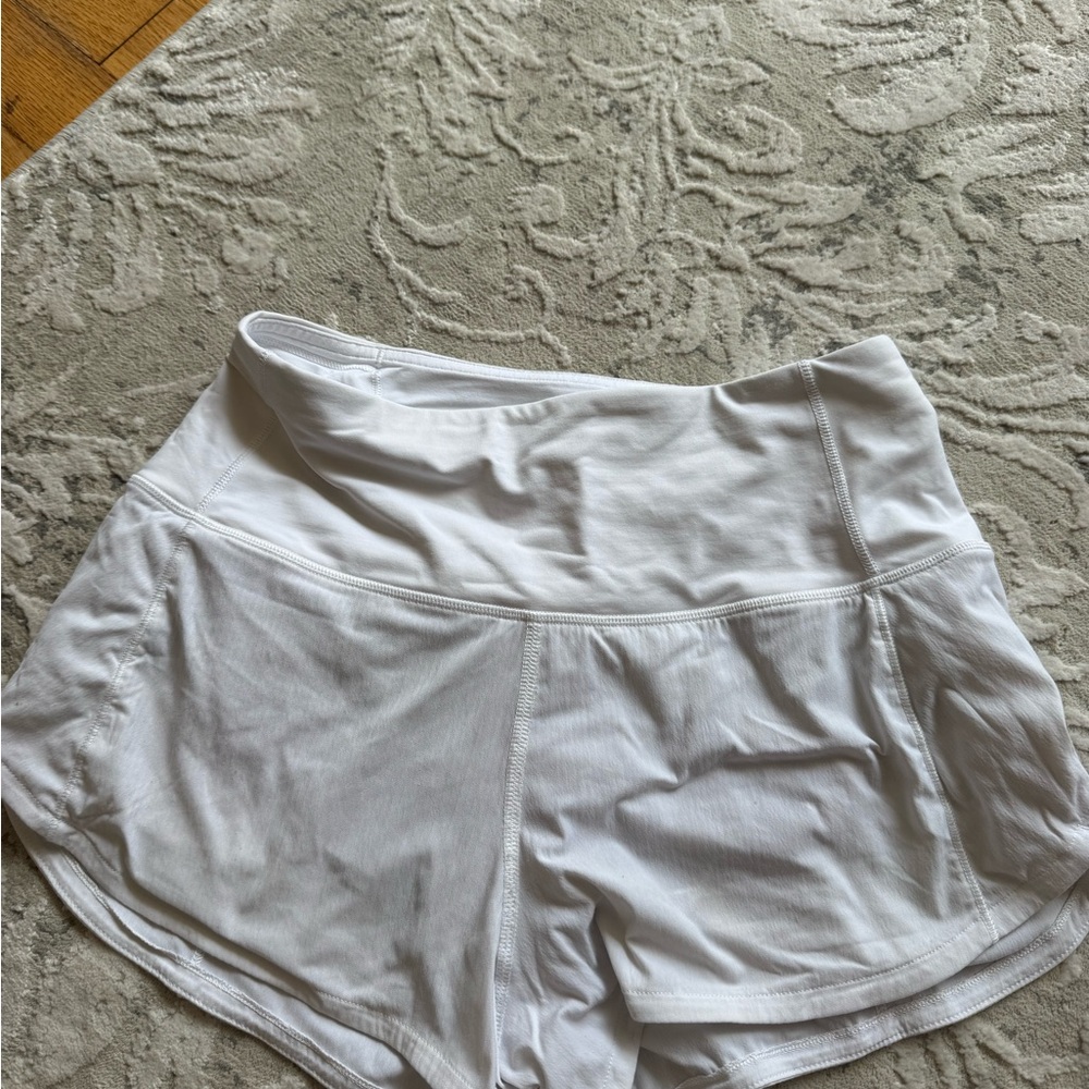 Lululemon speed up high rise white
